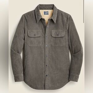 J.crew Men’s Sherpa-Lined Corduroy Workshirt